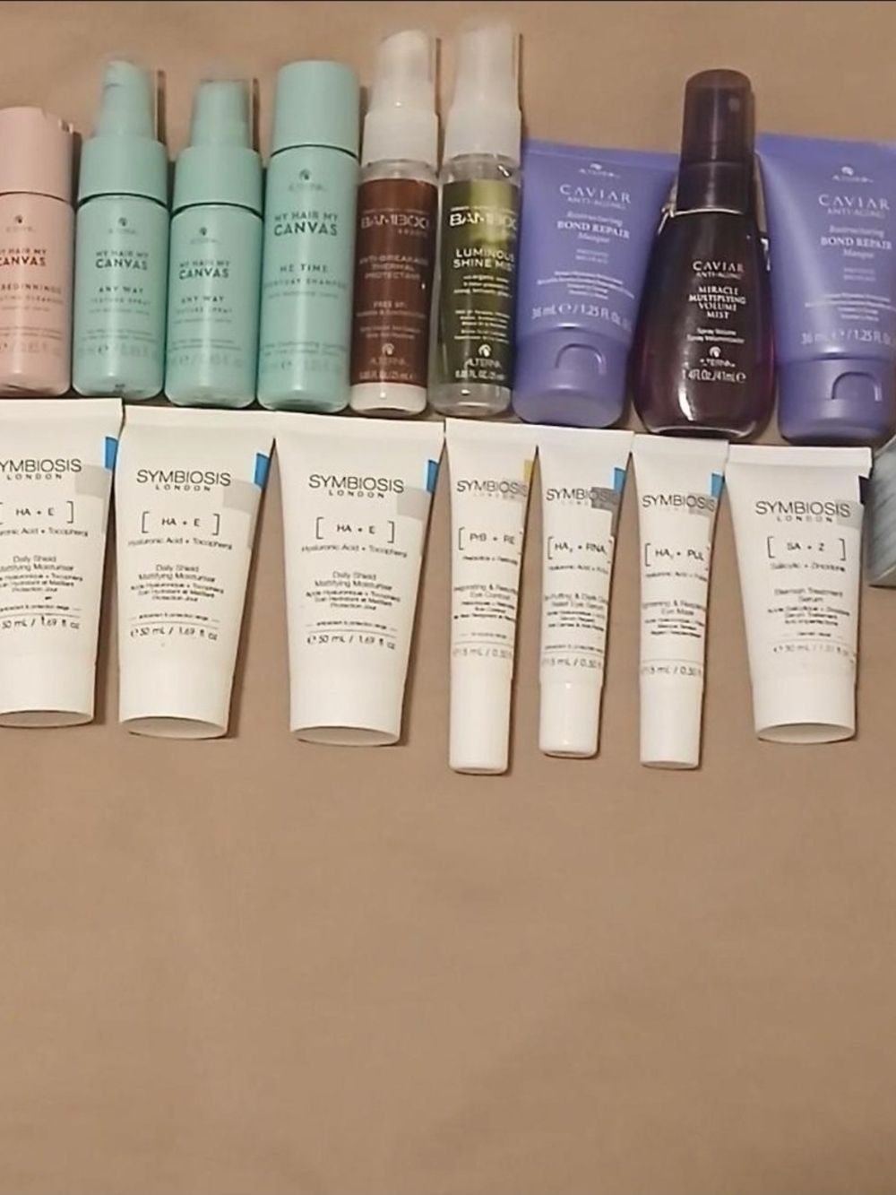 Alterna Hair Care & Symbiosis Skin Treatment Set With Bag